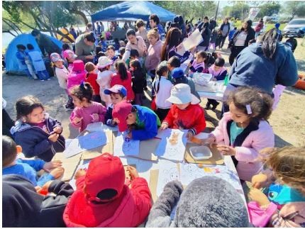 Alumnos lomitenses compartieron un campamento científico y recreativo