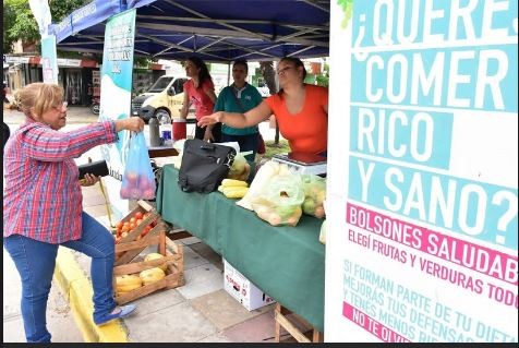 NUEVA SEMANA DE BOLSONES SALUDABLES EN DIVERSOS PUNTOS DE LA CIUDAD