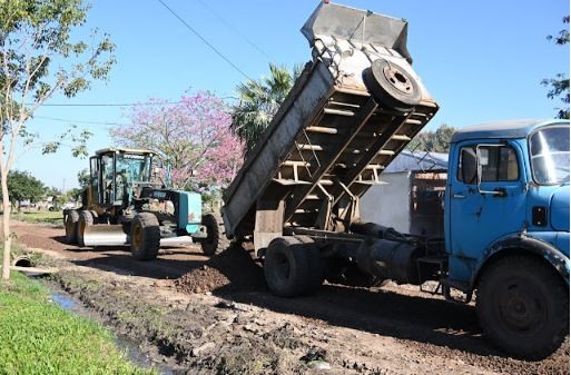 La Municipalidad ejecutó el enripiado en el B° 6 de Enero
