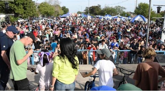 Más de diez mil personas participaron del gran festejo por el Día de las Infancias en Jurisdicción Cinco