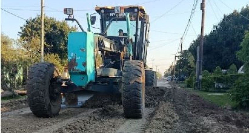 Diversos sectores de la ciudad vienen beneficiándose con el accionar comunal