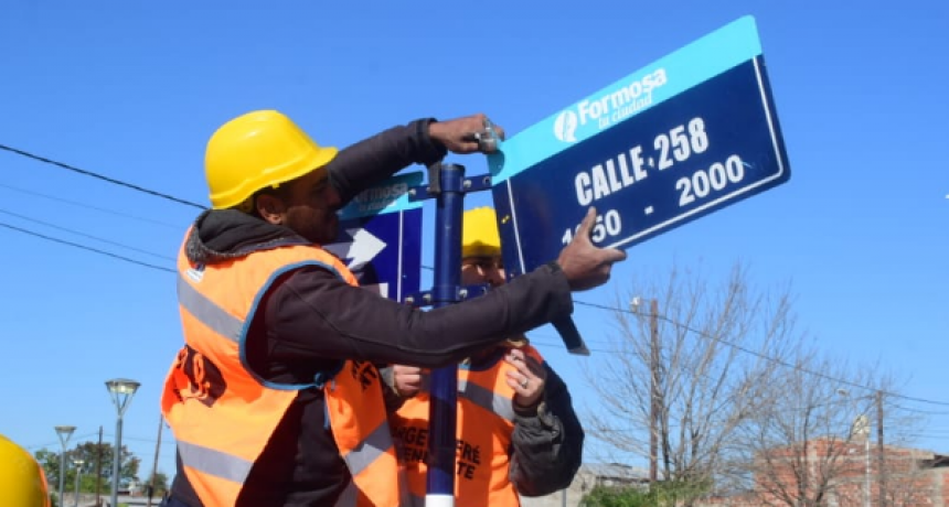 La municipalidad sumó más nomencladores a la trama urbana