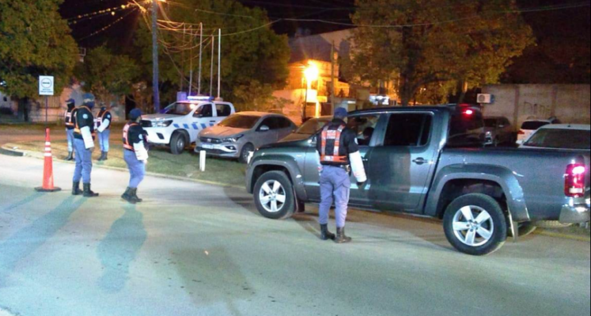 Marcada presencia policial y operativos en toda la provincia