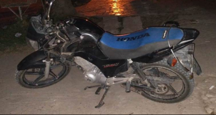 Recuperaron una moto y detuvieron a dos personas por intentar sustraer otra
