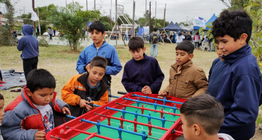 El programa “La Muni en tu barrio” brindó múltiples beneficios a los vecinos del barrio Juan D. Perón