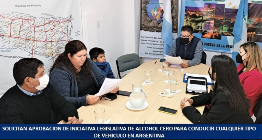 La Defensoría y la Fundación de Siniestros viales unidos por el dolor pidieron la aprobación de alcohol cero para conducir cualquier vehículo