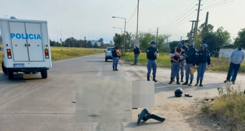 Dos motociclistas fallecieron en distintos siniestros viales este domingo