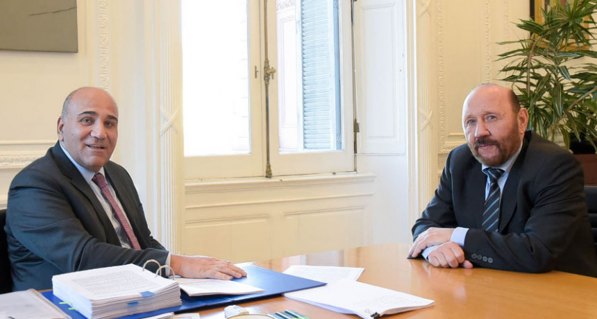 Insfrán y Manzur evaluaron avance de obras