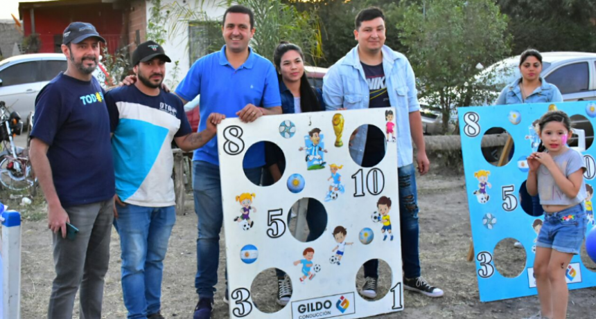 Solís acompañó habilitación del predio y nueva iluminación del club Katrina