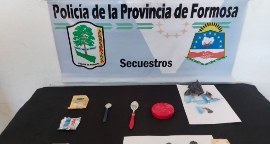 Tras la detención de un hombre, anularon otro centro de distribución de drogas en el barrio Villa Hermosa