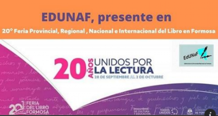 Editorial de la UNaF participará de la Feria del Libro de Formosa