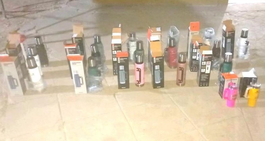 La Policía secuestró mercaderías sin aval aduanero