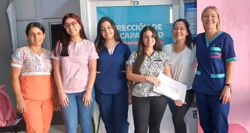La Dirección de Discapacidad de la comuna incorporó estudiantes de Fonoaudiología
