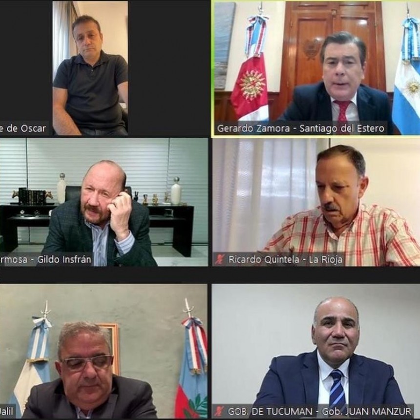 Gildo Insfrán participó de la reunión de gobernadores del Norte Grande
