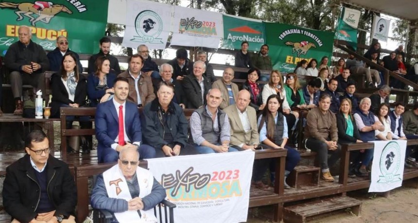 En el acto central de la 78 Exposición Rural de Fomosa, la Sociedad Rural destacó el constante acompañamiento del Gobierno Provincial