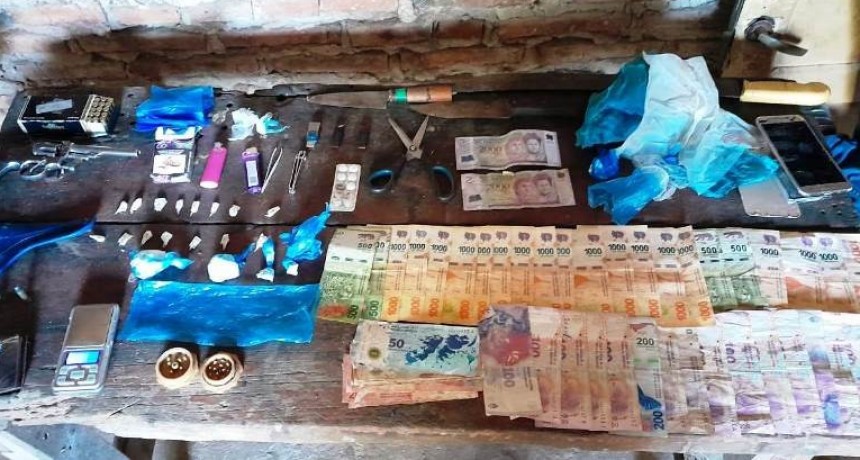 Anulan dos centros de distribución de drogas en Laguna Blanca y Buena Vista