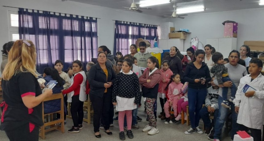 En la segunda parte del año lectivo continúan los controles del Programa Provincial de Libretas de Salud Escolar