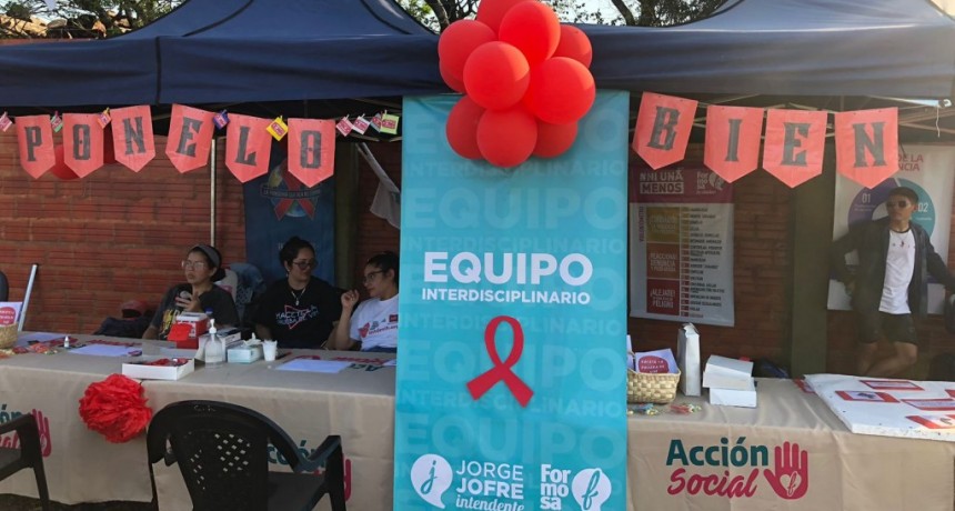 La Secretaría de Acción Social de la comuna brindó información a jóvenes sobre prevención de VIH