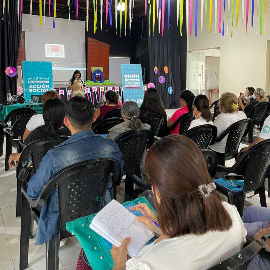 Se realizó el cuarto encuentro de la Escuela Municipal de Formación Popular en Género