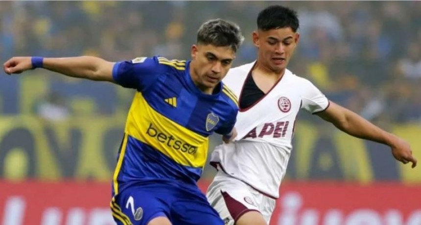 Boca empató con Lanús en un intenso partido de Copa de la Liga Profesional