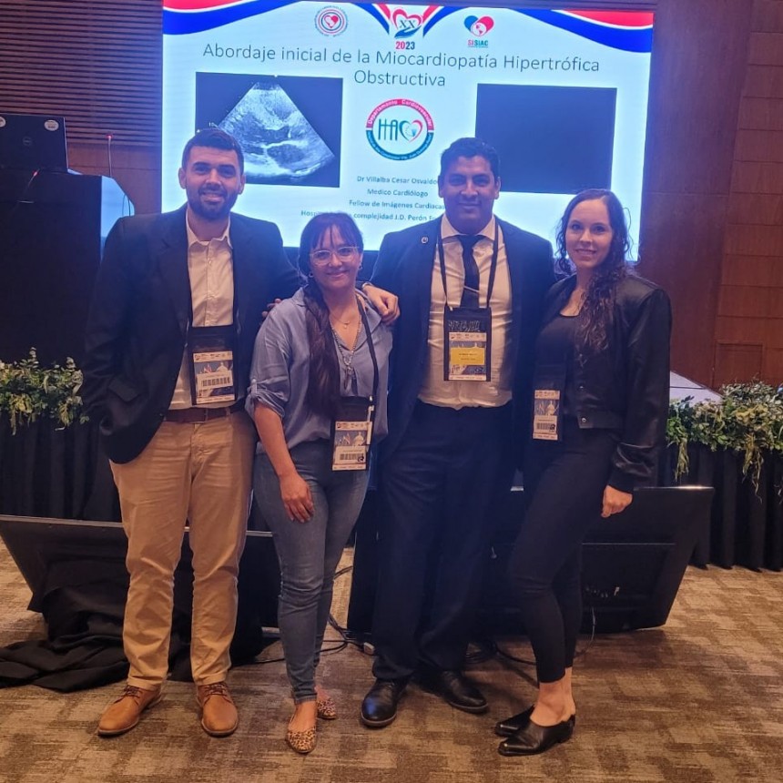 Destacada participación de cardiólogos del HAC en el Congreso de la Sociedad Interamericana de Cardiología