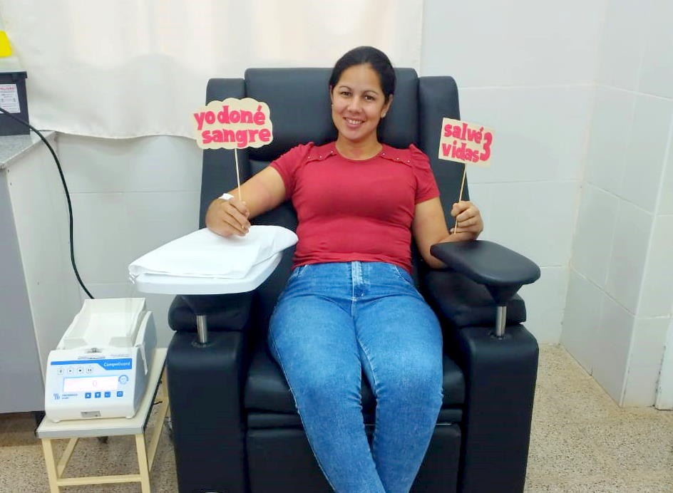 Otra jornada de donación de sangre fue concretada en el Hospital de Tres Lagunas