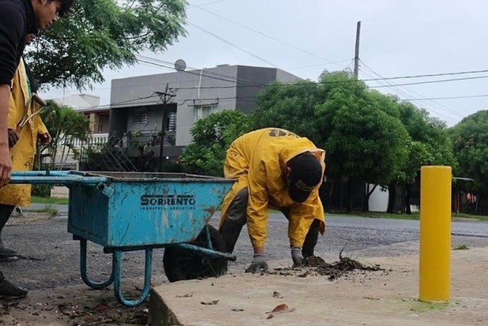 El municipio trabajó desde tempranas horas del jueves para prevenir el efecto de las lluvias