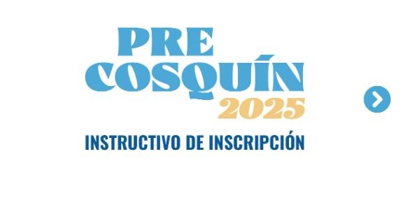 El paso a paso para inscribirte en el PRE COSQUÍN 2025 