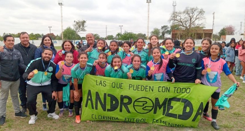 El equipo de fútbol femenino Sub 18 de Clorinda se consagró campeón de los Juegos Evita Formoseños