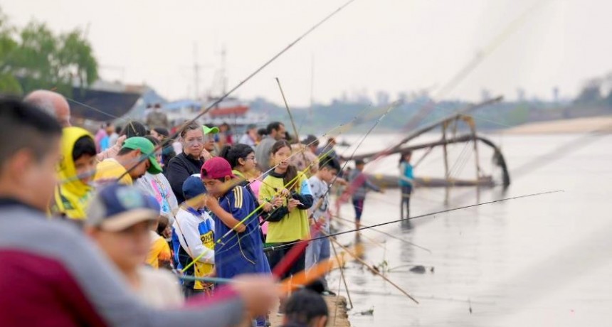 Se realizó con gran éxito este sábado el torneo recreativo “Pesca niños”