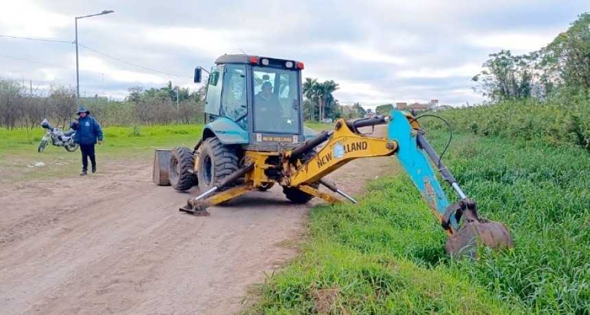 Múltiples tareas encaró la comuna este jueves en barrios capitalinos