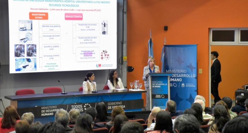 Médicas especialistas de España destacaron el nivel de la salud pública de la provincia