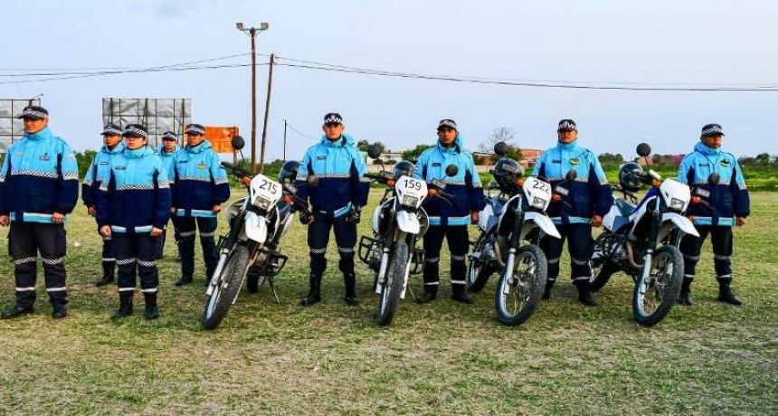 Durante los operativos en la ciudad, la Policía sacó de circulación seis motos