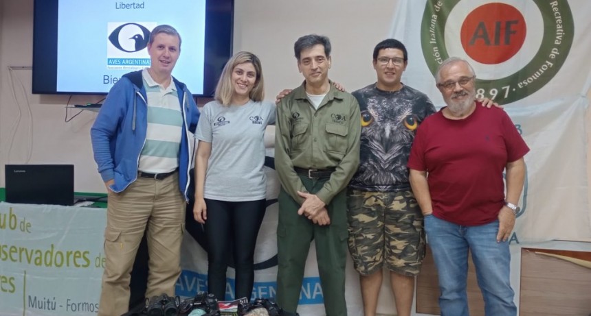 Charla sobre observación de aves para fotógrafos