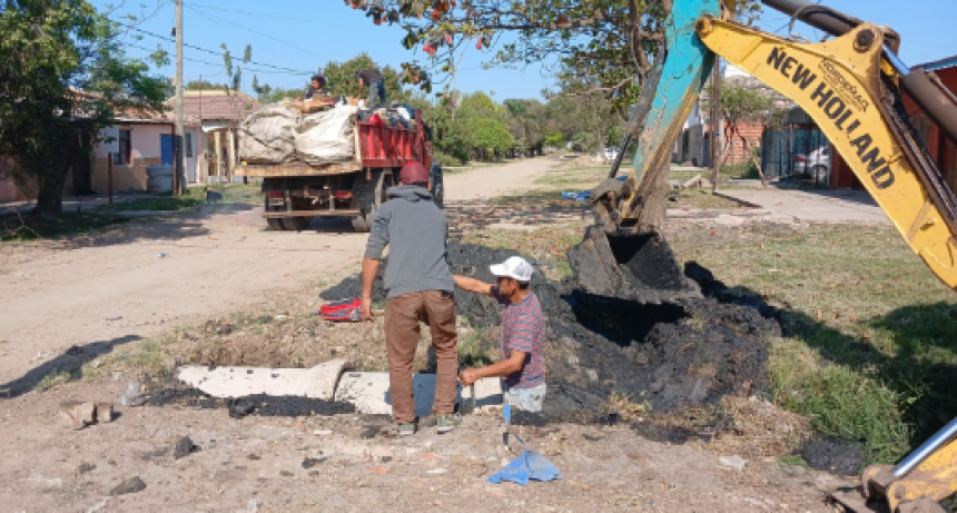 Accionar comunal para optimizar servicios en barrios de la ciudad