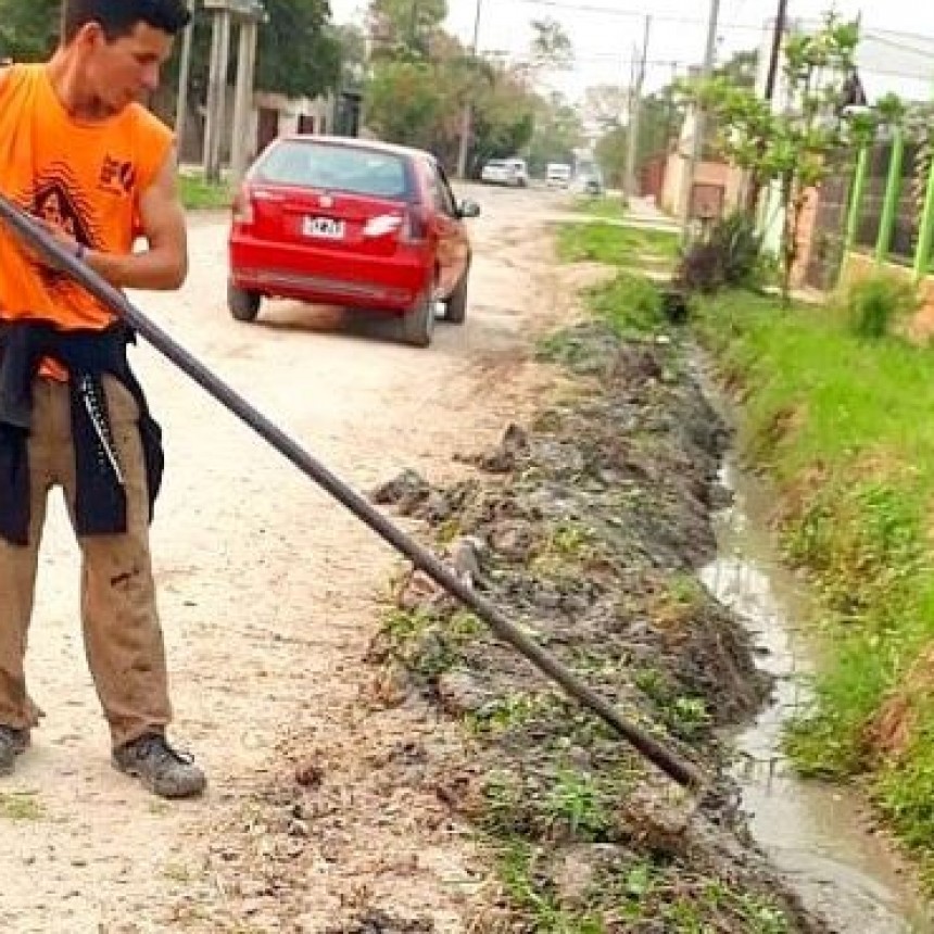 Intervención con trabajos comunales en un vasto sector de la ciudad