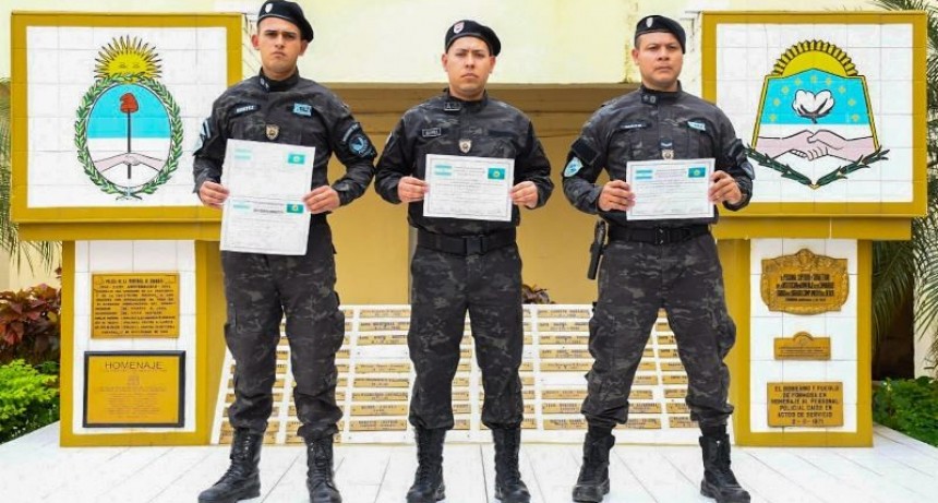 Tres efectivos de la Policía de Formosa participaron del ”1º Curso Internacional de Rastros Específicos”