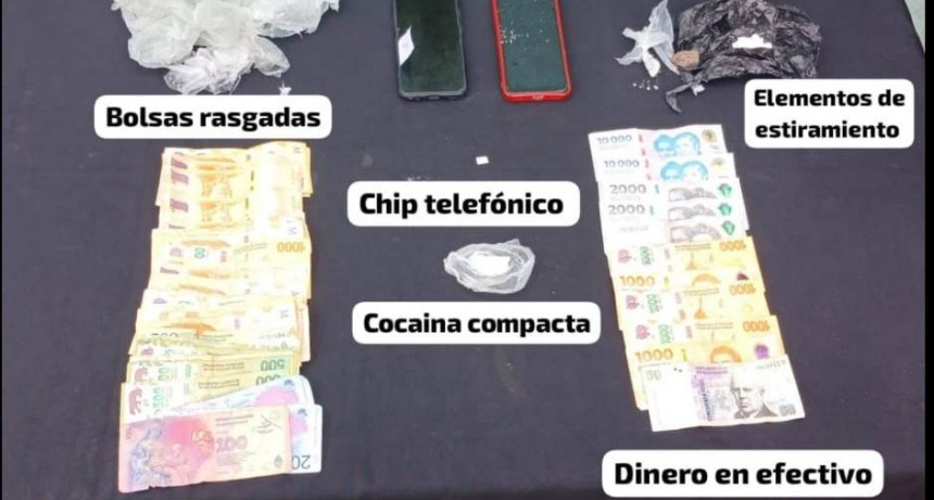 La Policía desarticuló un centro de venta de drogas y detuvo a un joven en El Porvenir