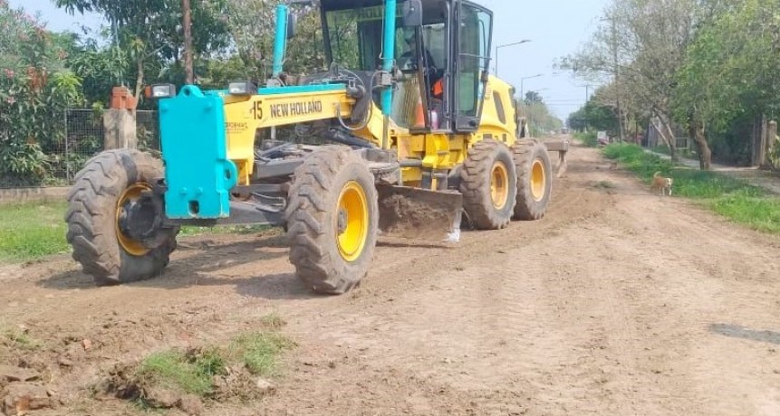 La municipalidad centró sus tareas en la recuperación de arterias