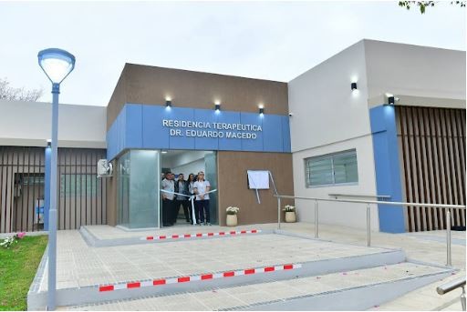 Insfrán inauguró una residencia terapéutica en Tatané