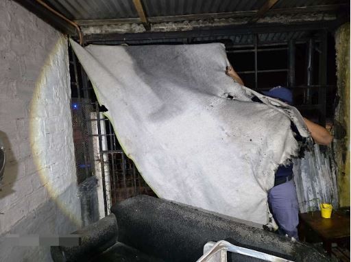 La Policía investiga el incendio intencional en una vivienda