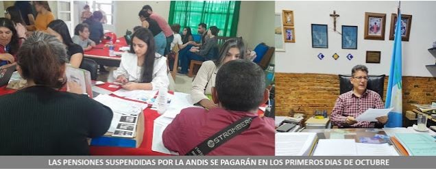 Las pensiones suspendidas por la ANDIS se pagarán en los primeros días de octubre