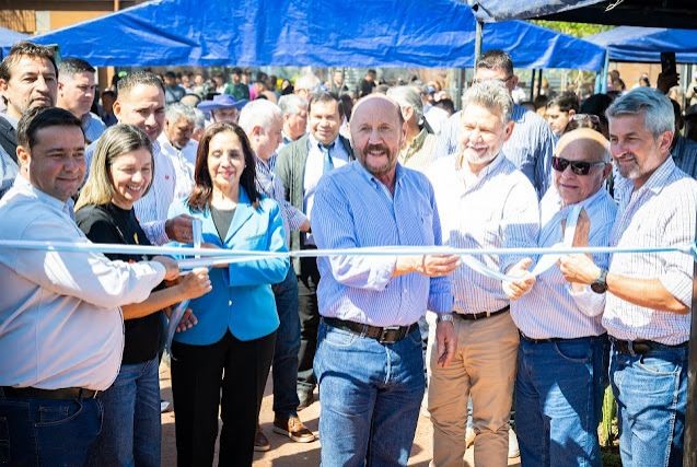 En Tacaaglé, Gildo Insfrán habilitó la pileta municipal y garantizó que llegará el agua potable a las zonas faltantes cuando finalice la obra de la otra planta