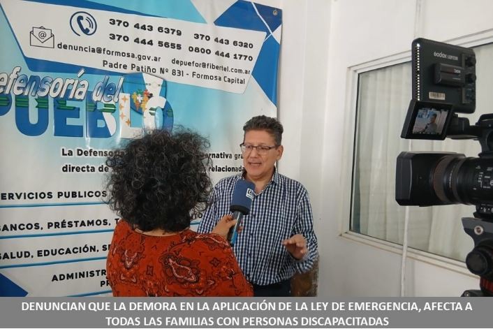 Denuncian que la demora en la aplicación de la Ley de Emergencia, afeca a todas las familias con personas con discapacidad