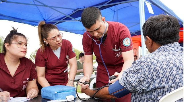 El Gobierno provincial brindó un total de 3.723 prestaciones de salud en los barrios Villa del Carmen y Puente San Hilari