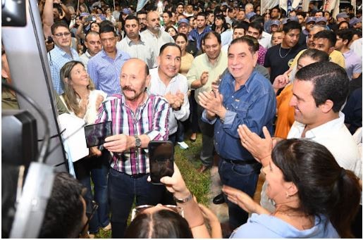 El gobernador Insfrán y el intendente Jofré habilitaron luminarias LED en accesos principales de la Jurisdicción Cinco