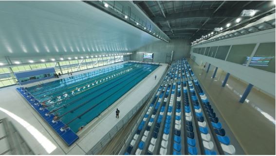 Insfrán inaugurará la piscina olímpica cubierta y climatizada junto con la pista de atletismo