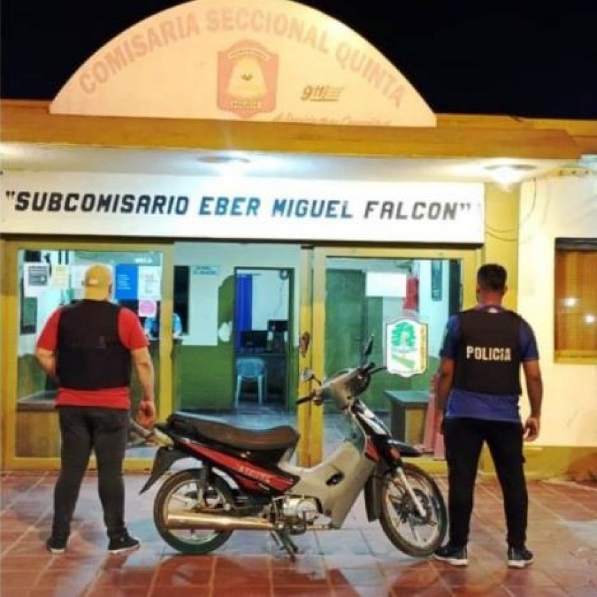 La Policía recuperó una bicicleta y una moto, y detuvo a una mujer