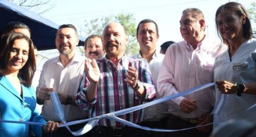 Insfrán inauguró el centro de salud del barrio Villa Hermosa