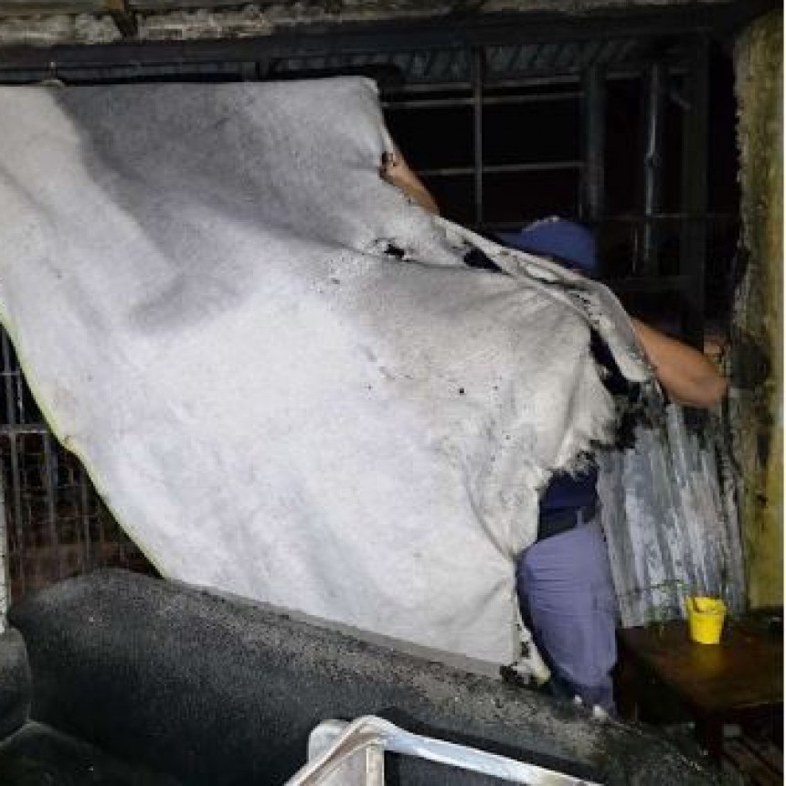 La Policía investiga el incendio intencional en una vivienda